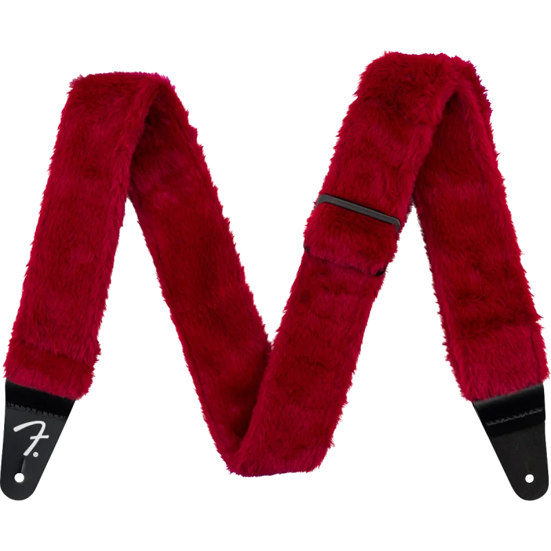 Usine Directe FENDER POODLE PLUSH STRAP RED