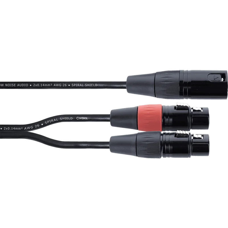 Expédié Aujourd'hui CORDIAL Y XLR MALE / XLR FEM
