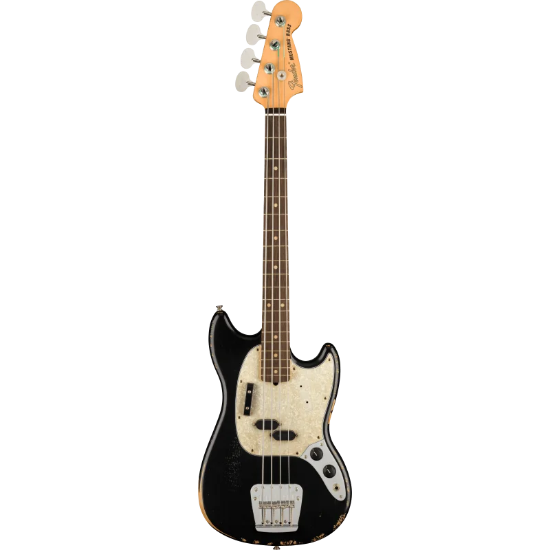 FENDER JMJ MUSTANG BASS RW BLK Retour Gratuit