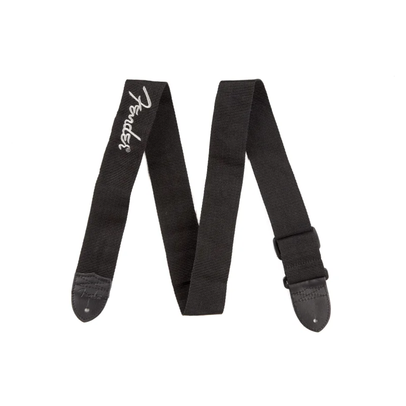 FENDER 2" BLK POLY STRAP GREY Offre Du Jour
