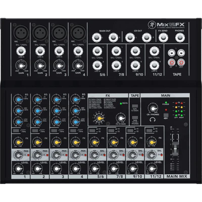 MACKIE - SMK MIX12FX Must-Have