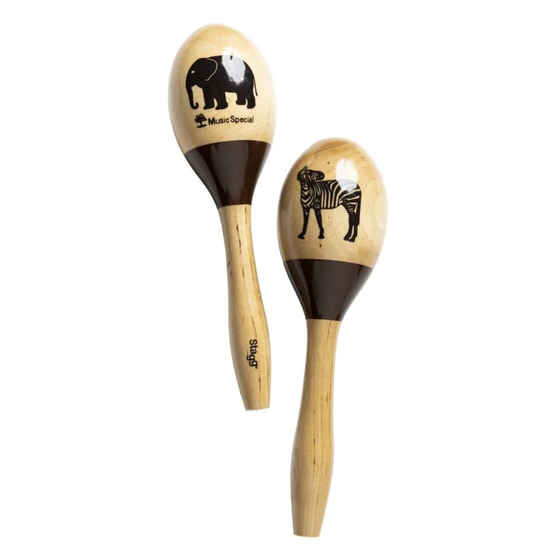 STAGG MARACAS EN BOIS Offre Du Jour