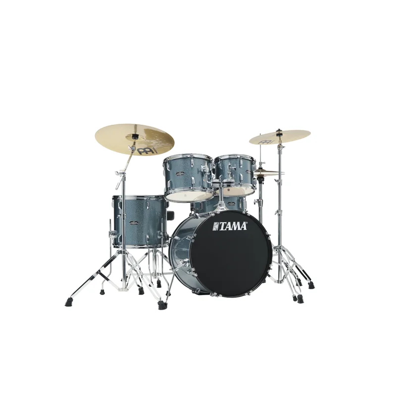 Jusqu'à Épuisement Des Stocks TAMA STAGESTAR 5PC DRUM KIT + MEINL CYMBALS