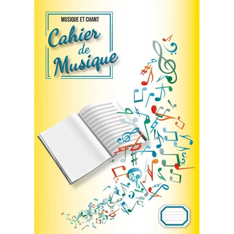 CAHIER DE MUSIQUE A4 Satisfait Ou Remboursé