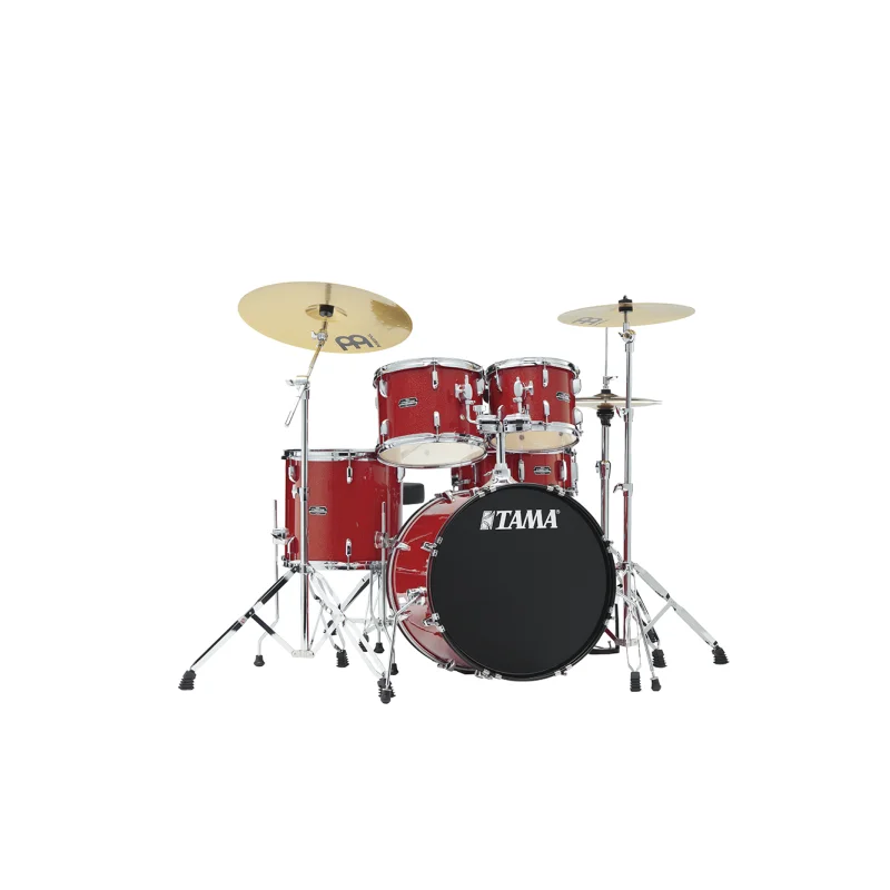 Bon Marché TAMA STAGESTAR 5PC DRUM KIT + MEINL CYMBALS