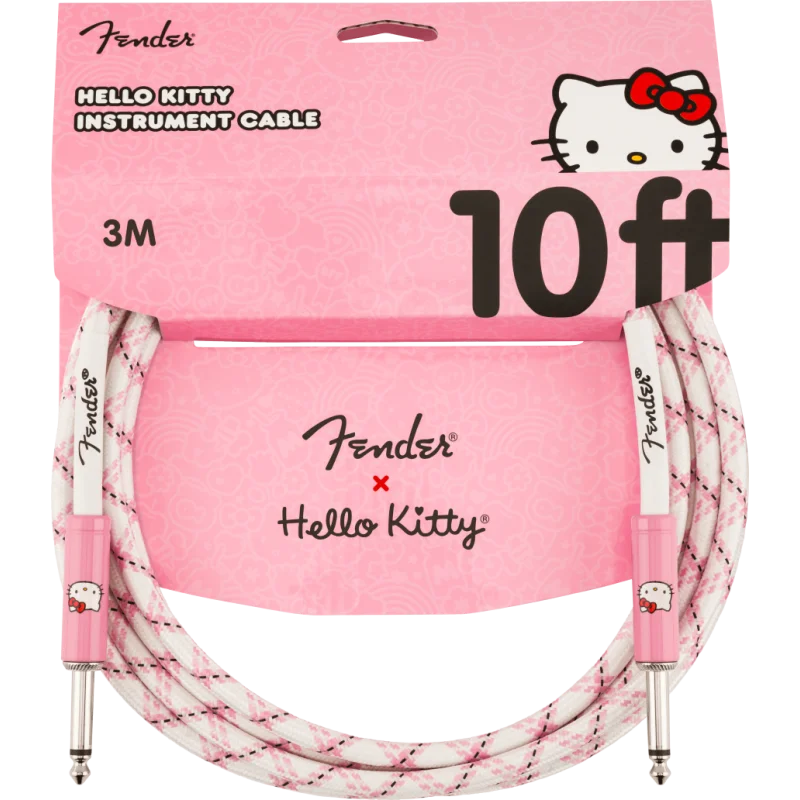 FENDER ORIGINAL 10‘ HELLO KITTY WOVEN WHT Remise