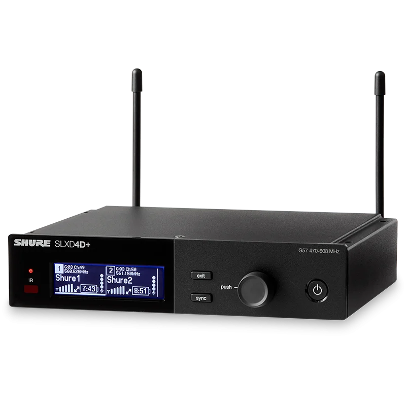 Petit Prix SHURE RECEPTEUR DOUBLE SLXD4D+E-G65