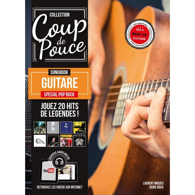 COUP DE POUCE SONGBOOK GUITARE VOL 2 Prix Promo