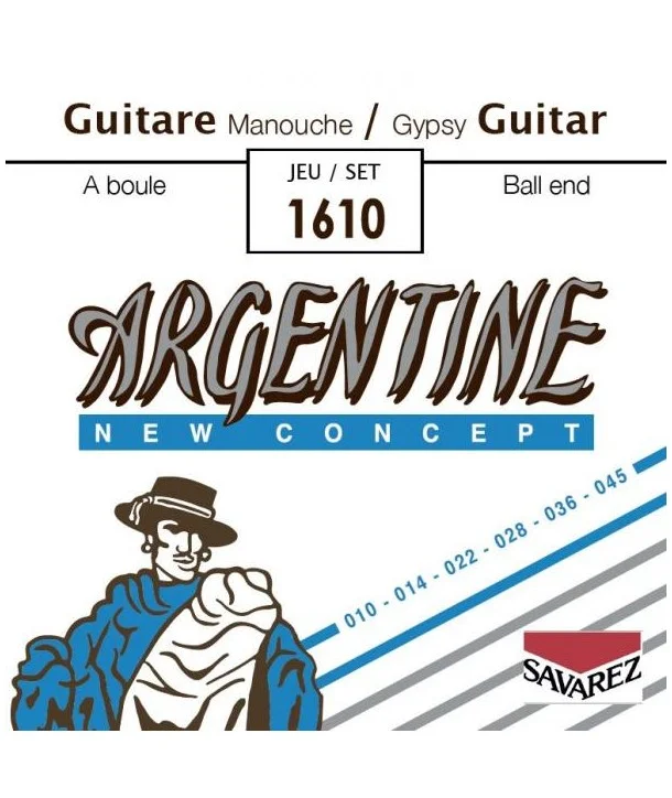 Prix Bas Argentine 1610Jeu de corde manouche à Boules Extra light