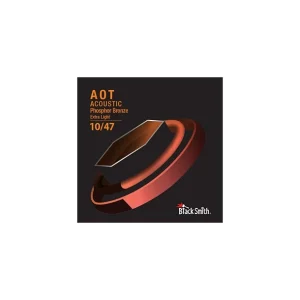 Prix Cassé Black Smith APB-1047Jeu de cordes Folk AOT Phosphore-bronze Extra-Light 10-47