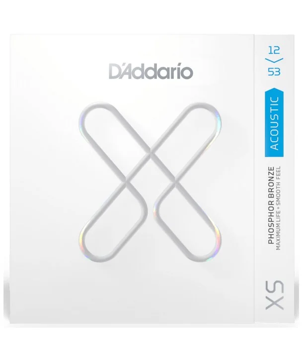 D‘addario XSAPB1253Jeu de cordes Folk XS Phosphore-Bronze Light 12-53 Haute Qualité