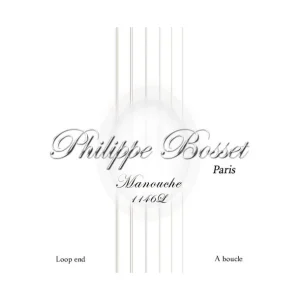 Petit Prix Philippe Bosset MAC1146LJeu de cordes Gypsy Jazz à boucle tension normale 11-46