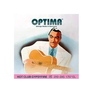 Optima 1757ELJeu de cordes manouche à Boucle Hot Club Gypsyfire Extra Light 10-45 Paiement Sécurisé