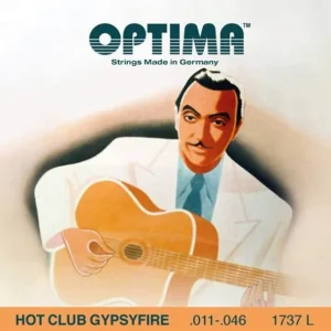 Optima 1757LJeu de cordes manouche à Boucle Hot Club Gypsyfire Light 11-46 Prix Choc