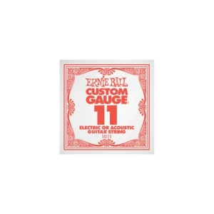 Ernie Ball 1011Corde unité 11 électrique ou acoustique Slinky acier plein Expédié Aujourd'hui