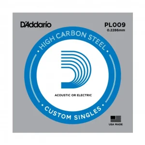 Promotion D‘addario PL009Corde unité 9 électrique ou acoustique acier plein