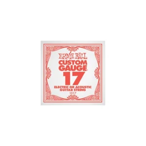 Pas Cher Ernie Ball 1017Corde unité 17 électrique ou acoustique Slinky acier plein