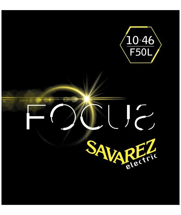Offre Exclusive Savarez F50LJeu de cordes électriques Focus Light 10-46