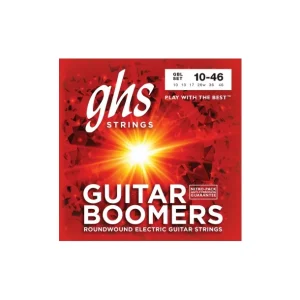 Satisfait Ou Remboursé GHS GBLJeu de cordes électriques Boomers Light 10-46 file rond Nickel