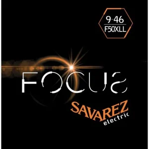 Savarez F50XLLJeu de cordes électriques Focus Extra-light/Light 09-46 Meilleur Choix