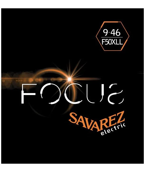 Savarez F50XLLJeu de cordes électriques Focus Extra-light/Light 09-46 Meilleur Choix