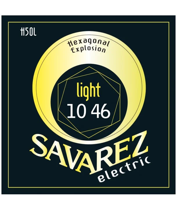 Meilleure Vente Savarez H50LJeu de cordes électriques Hexagonal Explosion Light 10-46