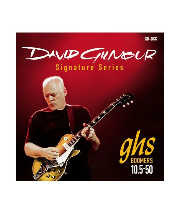 GHS DGGJeu de cordes électriques Boomers David Gilmour 10,5-50 Quantité Limitée