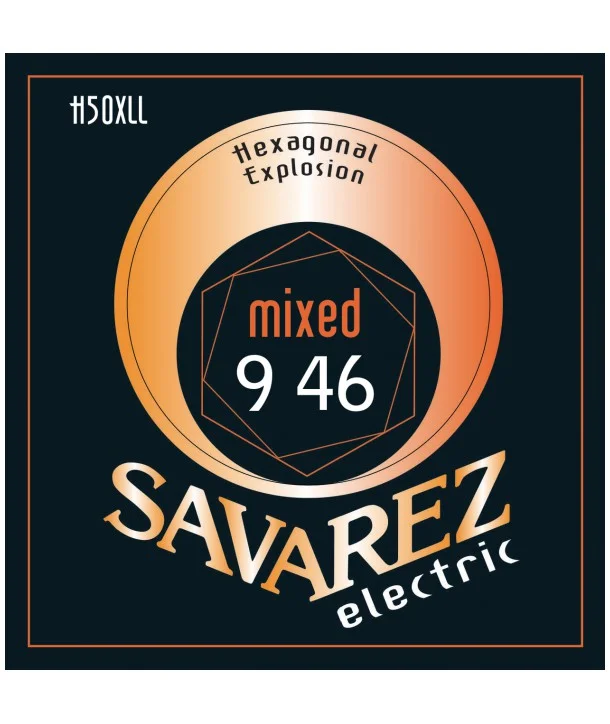 Usine Directe Savarez H50XLLJeu de cordes électriques Hexagonal Explosion Mixed 9-46
