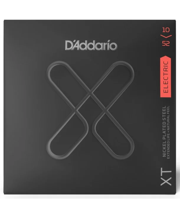 D‘addario XTE1052Jeu de cordes électriques XT Light Top Heavy Bottom 10-52 Meilleure Vente