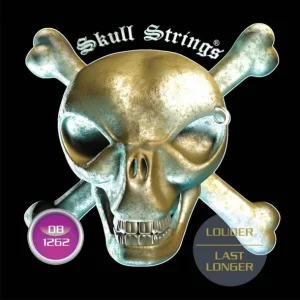 Skull Strings DB1262Jeu de cordes électriques Drop-Line heavy drop B 12-62 filé rond Satisfait Ou Remboursé