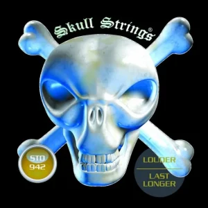 Promotion Skull Strings STD942Jeu de cordes électriques Standard-Line Light 9-42 filé rond