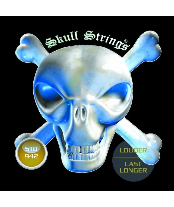 Promotion Skull Strings STD942Jeu de cordes électriques Standard-Line Light 9-42 filé rond