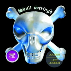 Skull Strings STD946Jeu de cordes électriques Standard-Line Custom-Light 9-46 filé rond Meilleure Vente