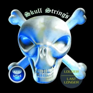 Skull Strings STD1254Jeu de cordes électriques Standard-Line Heavy 12-54 filé rond Nouvel Arrivage