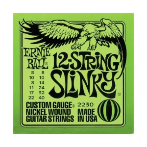 Commander Maintenant Ernie Ball 2230Jeu de 12 cordes électriques Slinky 8-40