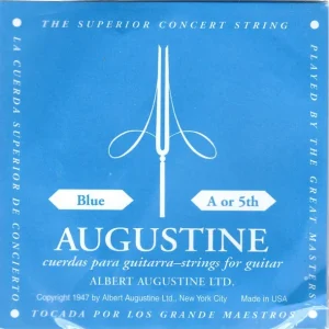 Achat Immédiat Augustine BLEU5-LACorde La Nylon filé cuivre argenté Tension forte