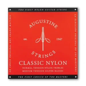 Augustine Classic RedJeu de cordes classiques Classic Red Tension normal Must-Have