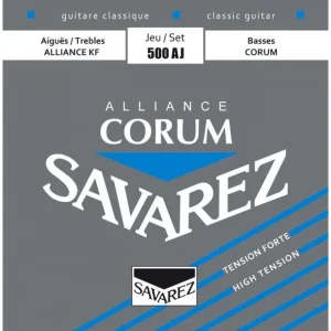 Prix Promo Savarez 500AJJeu de cordes classiques Alliance Corum Tension forte
