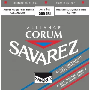 Remise Savarez 500ARJJeu de cordes classiques Alliance Corum Tension normale-forte