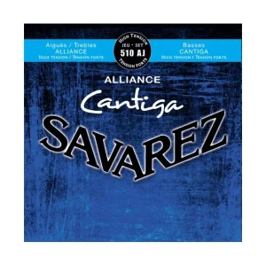 Savarez 510AJJeu de cordes classiques Alliance Cantiga Tension forte Produit De Marque