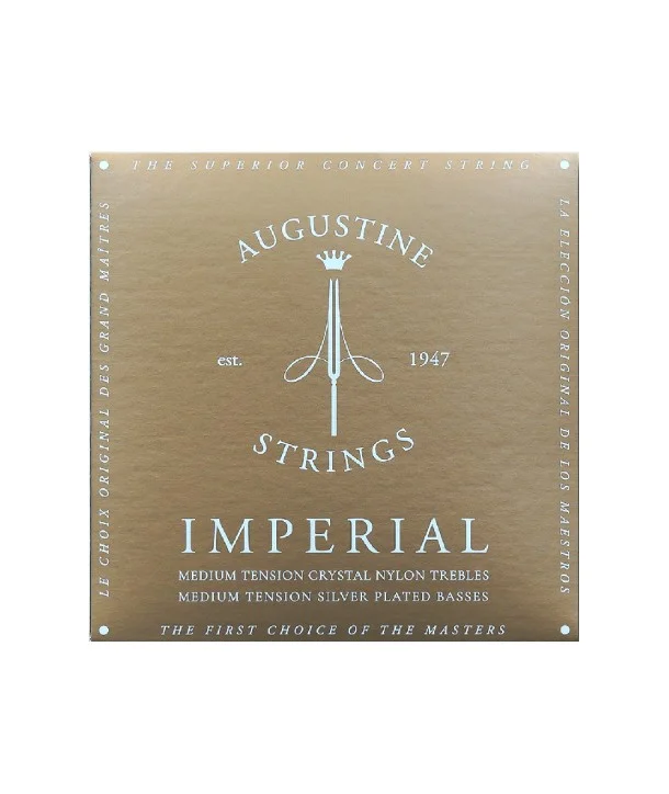 Meilleur Prix Augustine Imperial RedJeu de cordes classique Imperial Red Tension normale