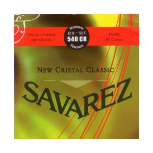 Savarez 540CRJeu de cordes classiques New Cristal Classic Tension normale Retour Gratuit