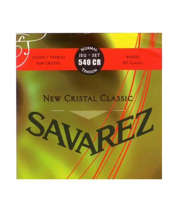 Savarez 540CRJeu de cordes classiques New Cristal Classic Tension normale Retour Gratuit