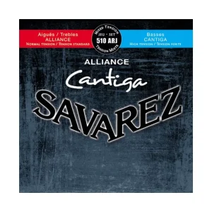 Savarez 510ARJJeu de cordes classiques Alliance Cantiga Tension mixte Populaire
