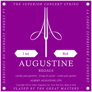 Augustine Regal RedJeu de cordes classiques Regal Red Tension normale Remise
