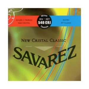 Commander Vite Savarez 540CRJJeu de cordes classiques New Cristal Classic Tension mixte