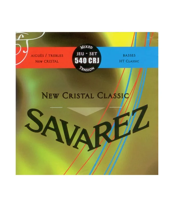 Commander Vite Savarez 540CRJJeu de cordes classiques New Cristal Classic Tension mixte
