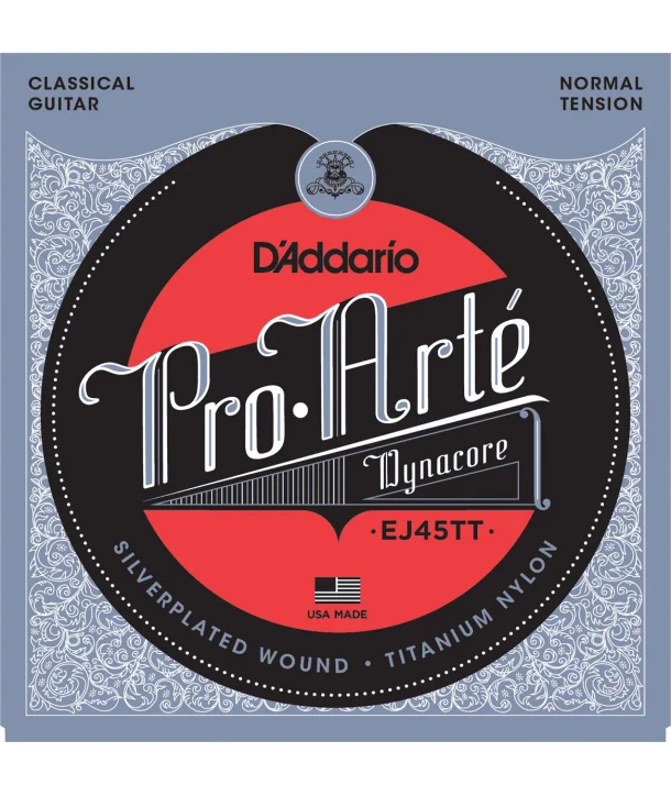 Prix Réduit D‘addario EJ45TTJeu de cordes classiques Pro-Arté DynaCore tension normale
