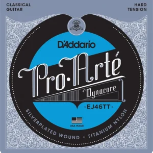 D‘addario EJ46TTJeu de cordes classiques Pro-Arté DynaCore tension forte Expédition Rapide