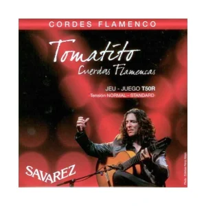 Savarez T50RJeu de cordes flamenco Tomatito Tension normale Quantité Limitée